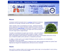 Tablet Screenshot of gymed.ro